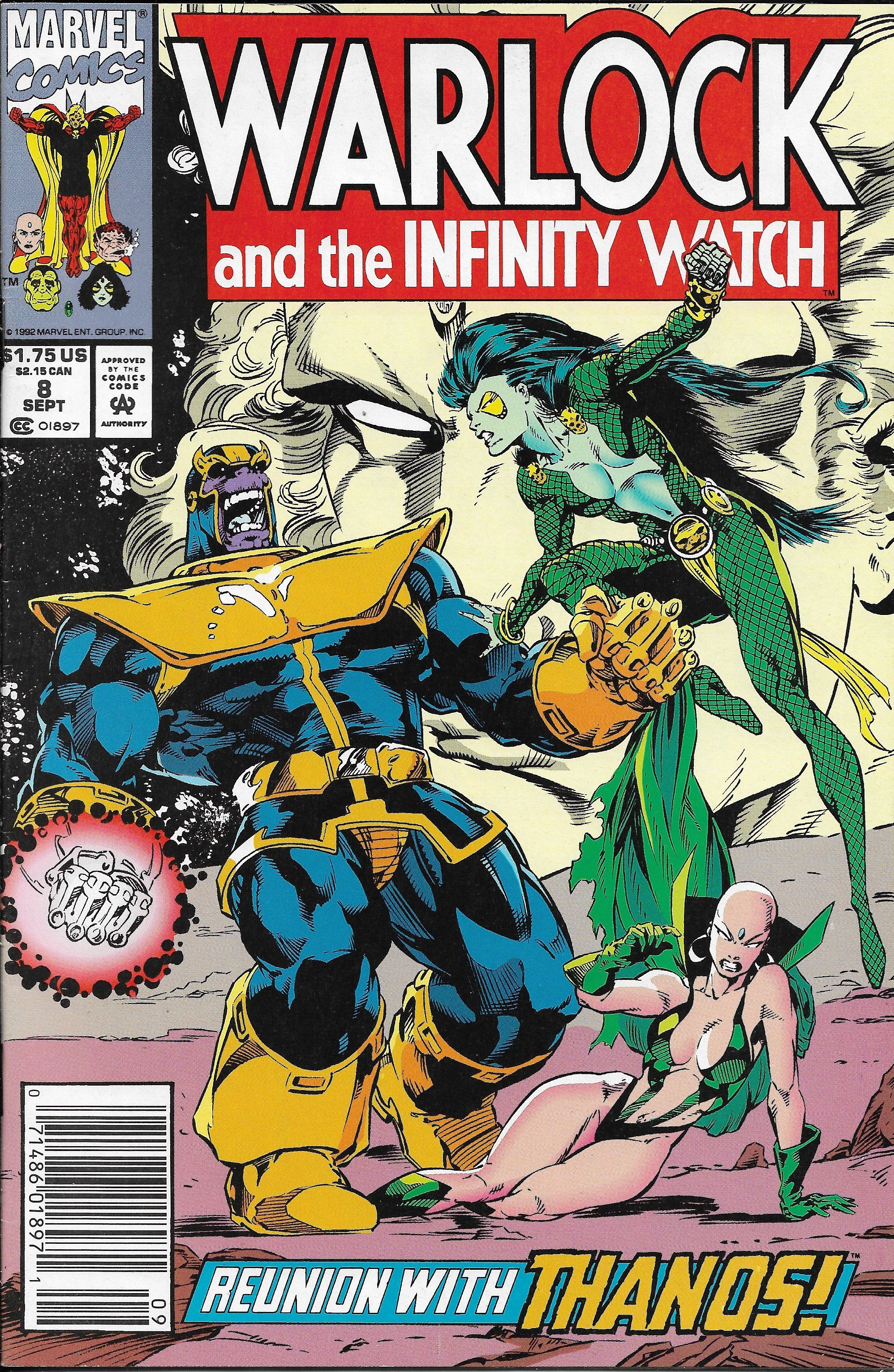 WARLOCK AND THE INFINITY WATCH #8B
