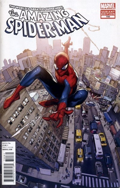 THE AMAZING SPIDER-MAN #700E