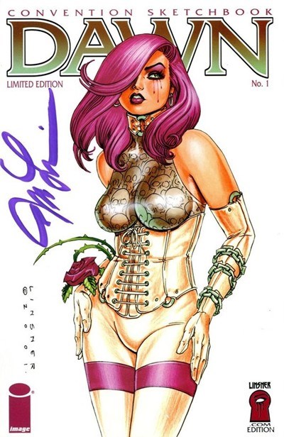 DAWN: CONVENTION SKETCHBOOK #2002B