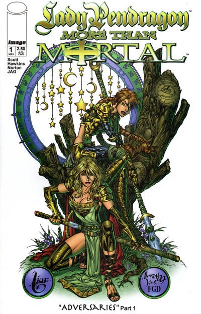 LADY PENDRAGON / MORE THAN MORTAL #1