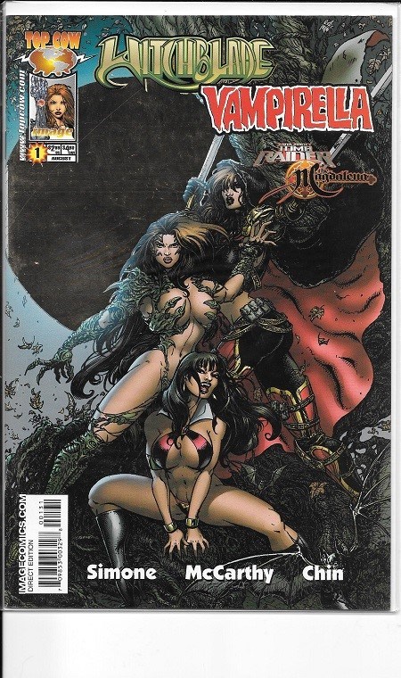TOMB RAIDER/WITCHBLADE/MAGDALENA/VAMPIRELLA #1D