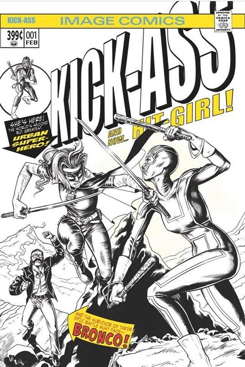 KICK-ASS #1-BTC-B