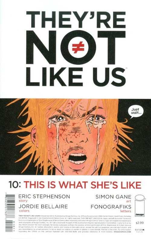 THEY'RE NOT LIKE US #10