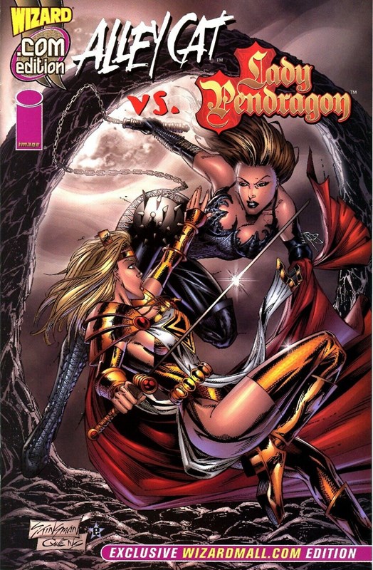 ALLEY CAT VS. LADY PENDRAGON #1-WIZ