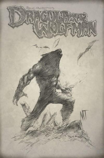 FRANK FRAZETTA'S DRACULA MEETS THE WOLF-MAN #1-RI-B