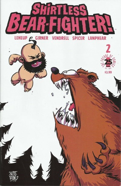 SHIRTLESS BEAR-FIGHTER #2-RI