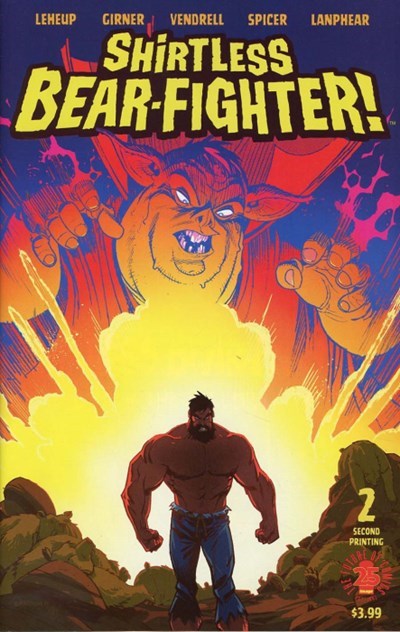SHIRTLESS BEAR-FIGHTER #2-2nd