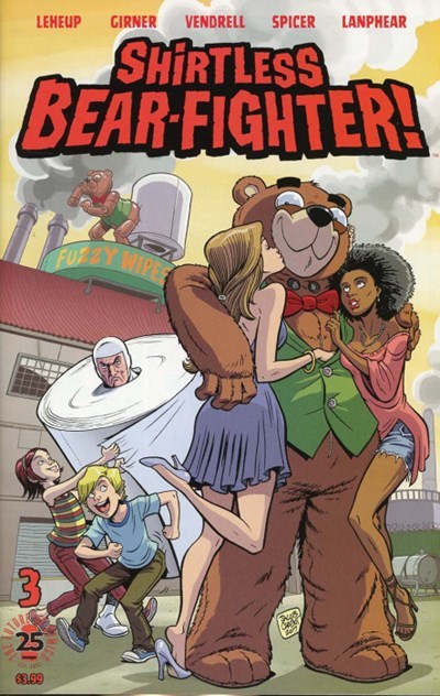 SHIRTLESS BEAR-FIGHTER #3C