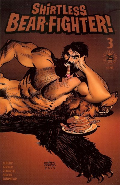 SHIRTLESS BEAR-FIGHTER #3D