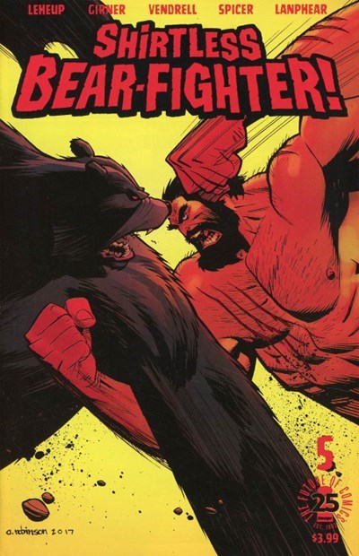 SHIRTLESS BEAR-FIGHTER #5