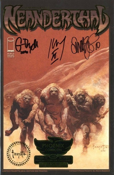 FRANK FRAZETTA'S NEANDERTHAL #1D