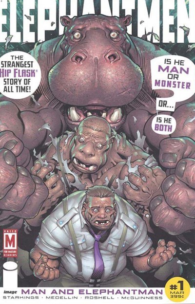 ELEPHANTMEN: MAN AND ELEPHANTMAN #1B