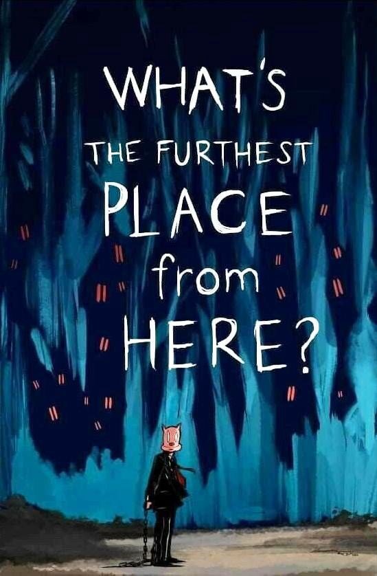 WHAT'S THE FURTHEST PLACE FROM HERE? #1-KC-HC