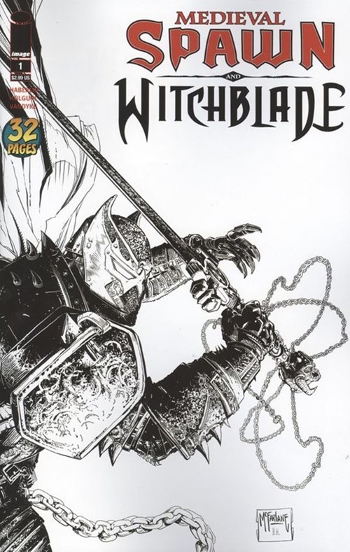 MEDIEVAL SPAWN / WITCHBLADE #1C
