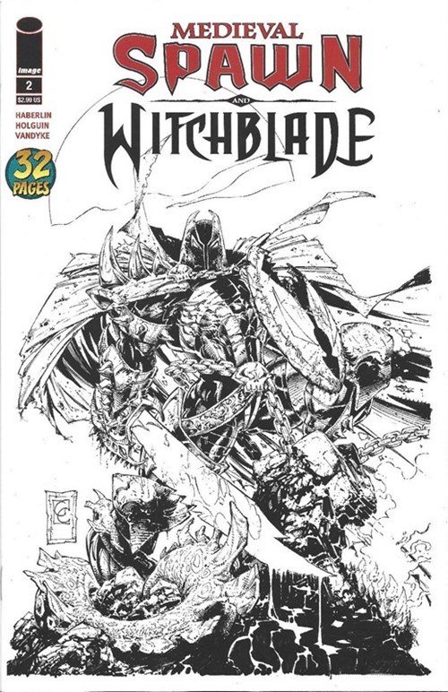 MEDIEVAL SPAWN / WITCHBLADE #2C