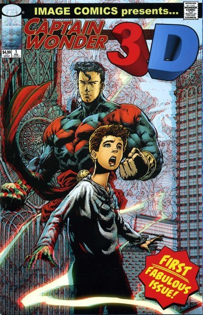 CAPTAIN WONDER 3D #1