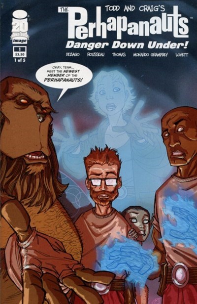 PERHAPANAUTS, THE: DANGER DOWN UNDER! #1