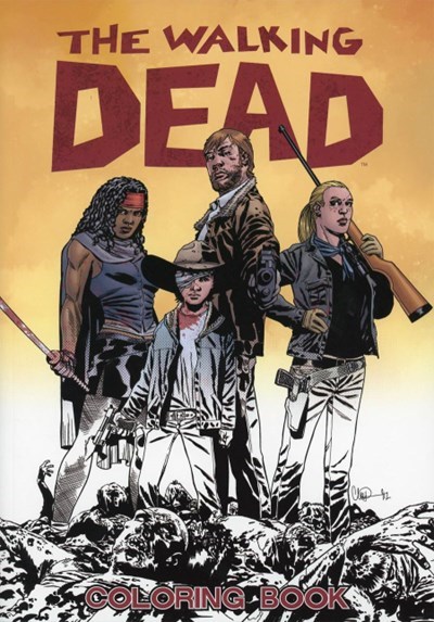 THE WALKING DEAD COLORING BOOK #1