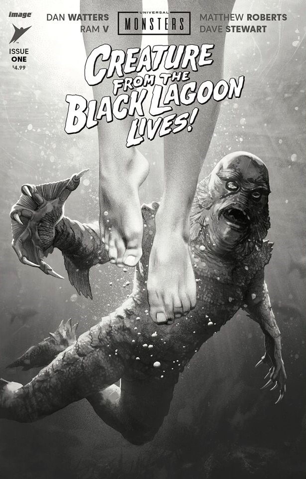 UNIVERSAL MONSTERS: CREATURE FROM THE BLACK LAGOON LIVES! #1-RI-B