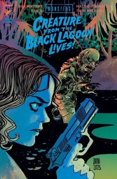 UNIVERSAL MONSTERS: CREATURE FROM THE BLACK LAGOON LIVES! #4-RI
