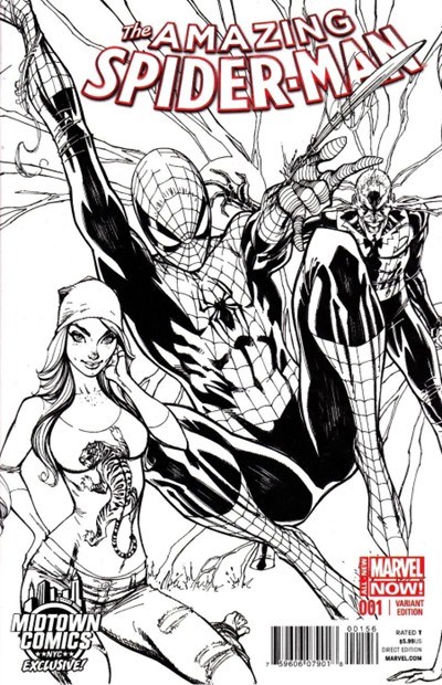 THE AMAZING SPIDER-MAN #1-MID-B
