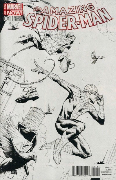 THE AMAZING SPIDER-MAN #1-RI-E