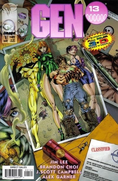 GEN 13 #1 3-D #1-2nd