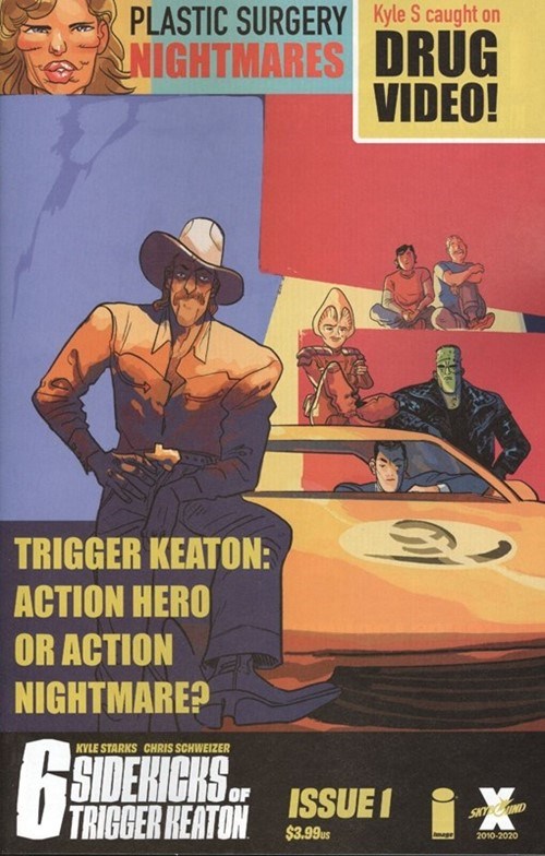 6 SIDEKICKS OF TRIGGER KEATON #1B