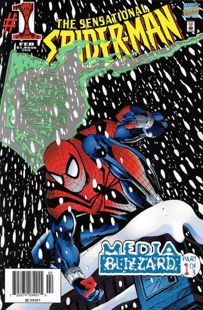 THE SENSATIONAL SPIDER-MAN #1B