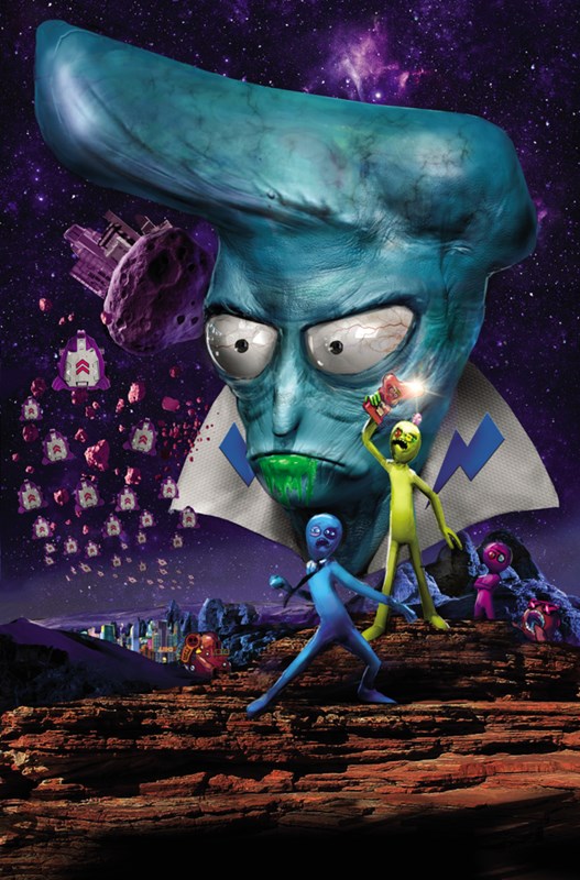 TROVER SAVES THE UNIVERSE #1-FRANK