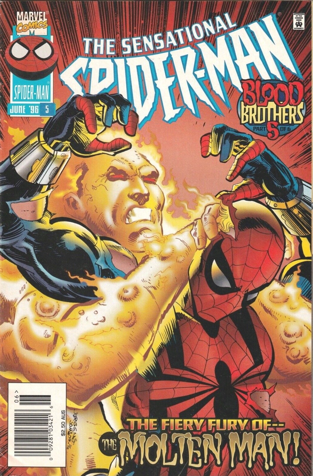 THE SENSATIONAL SPIDER-MAN #5C