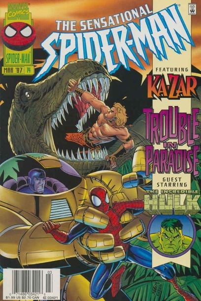 THE SENSATIONAL SPIDER-MAN #14B