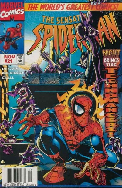 THE SENSATIONAL SPIDER-MAN #21B