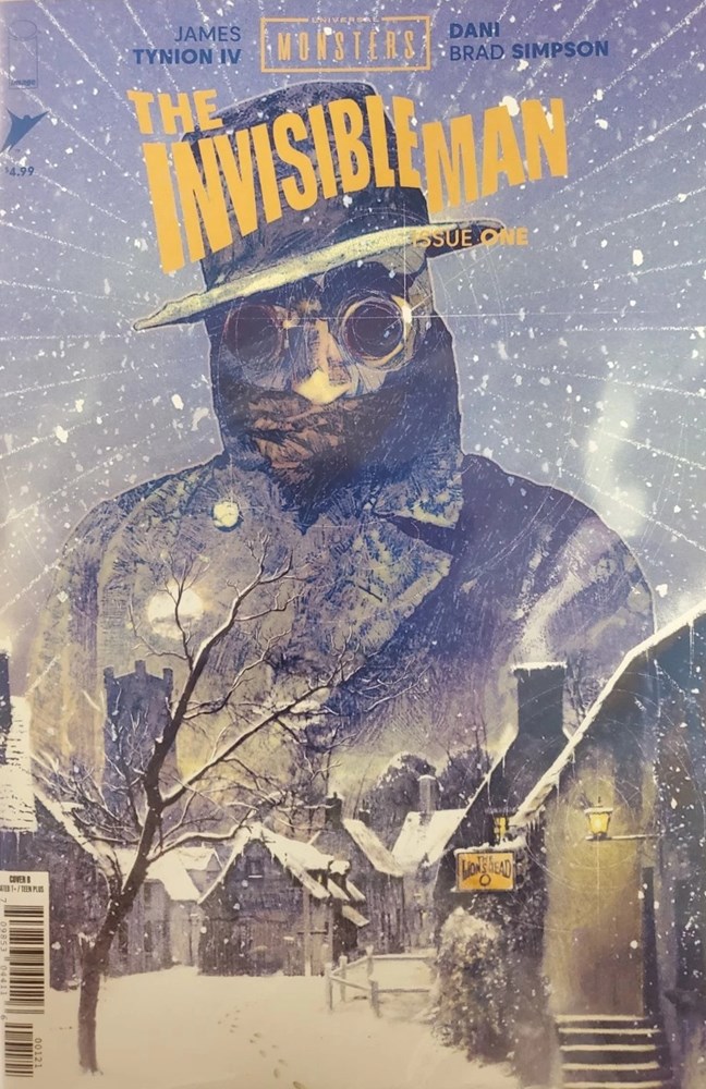 UNIVERSAL MONSTERS: INVISIBLE MAN #1B