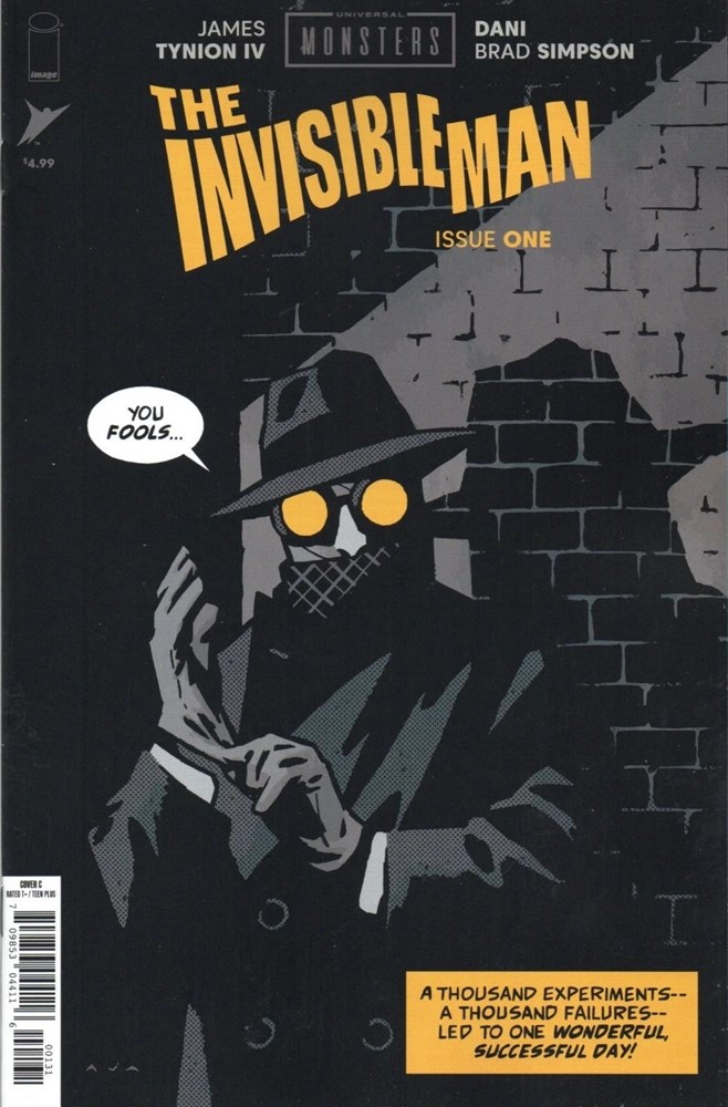 UNIVERSAL MONSTERS: INVISIBLE MAN #1-RI