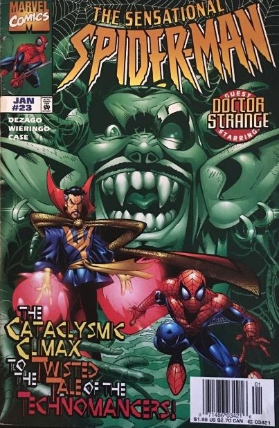 THE SENSATIONAL SPIDER-MAN #23B