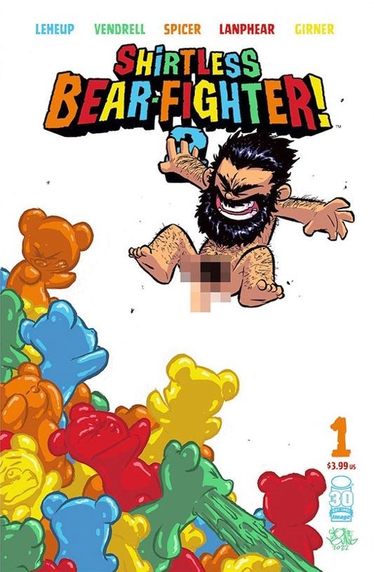 Shirtless Bear-Fighter 2 #1D