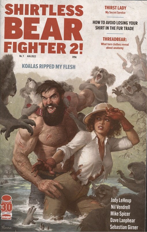 Shirtless Bear-Fighter 2 #1-RI