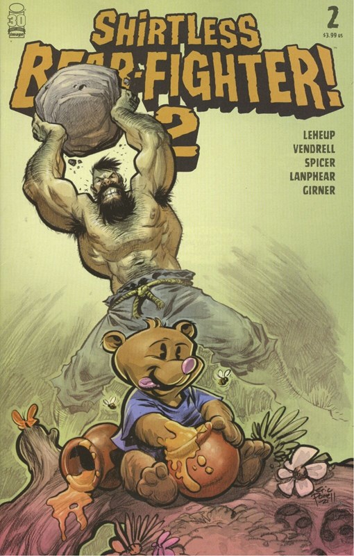 Shirtless Bear-Fighter 2 #2-RI