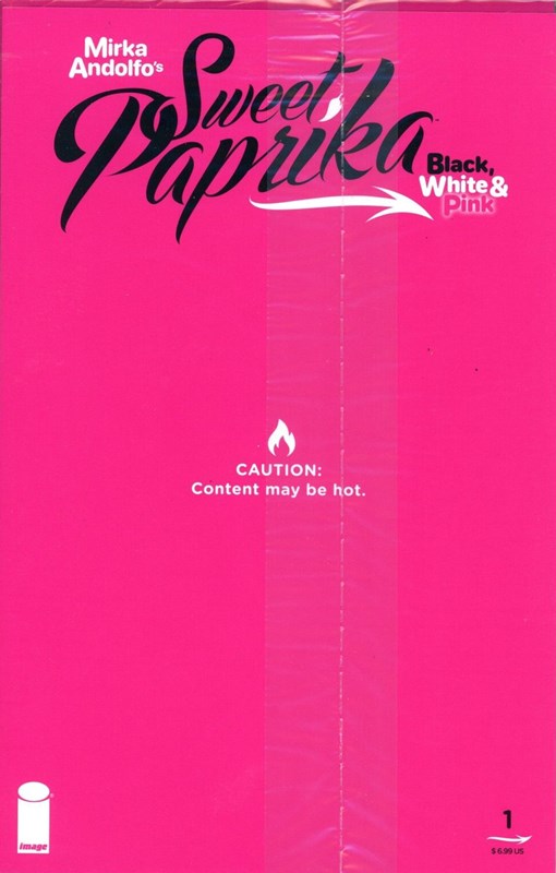 MIRKA ANDOLFO'S SWEET PAPRIKA BLACK, WHITE & PINK #1G