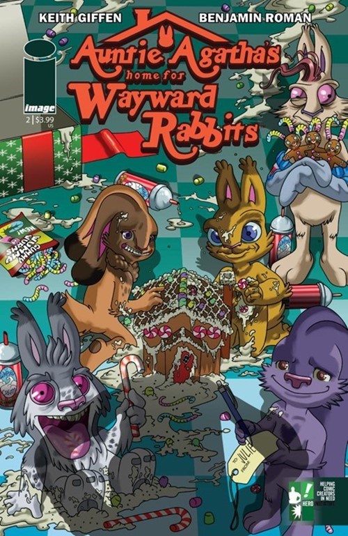 AUNTIE AGATHAS HOME FOR WAYWARD RABBITS #2B