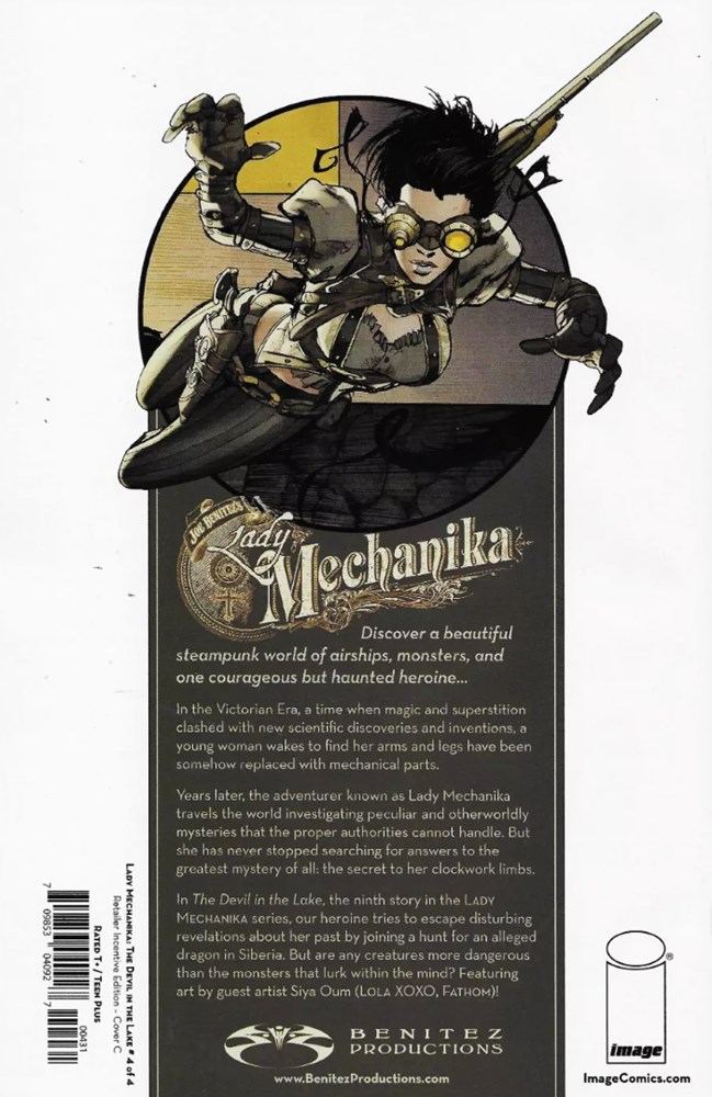 Lady Mechanika The Devil In Lake #4-RI
