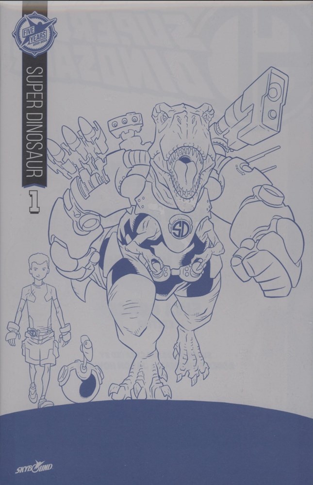 SUPER DINOSAUR SKYBOUND 5TH ANNIVERSARY EDITION #1