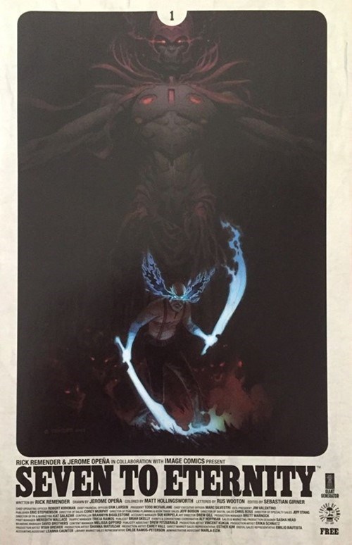 FCBD 2017: SEVEN TO ETERNITY #1-BUG