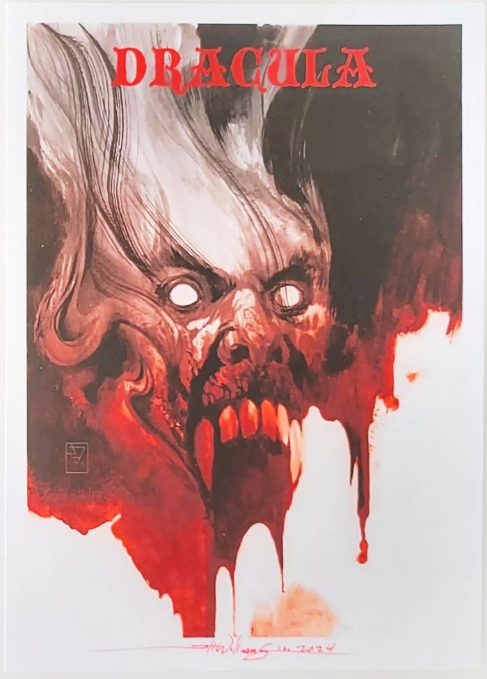 Dracula A Storybook Portfolio Hc Bookplate #1