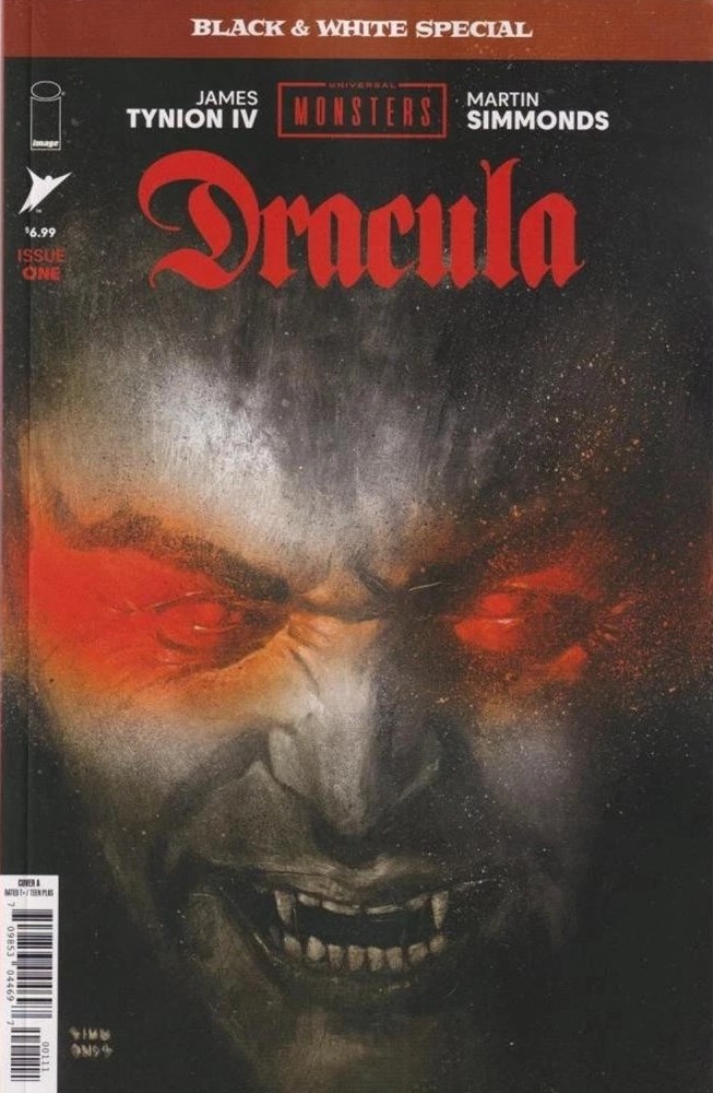universal monsters dracula black & white special #1