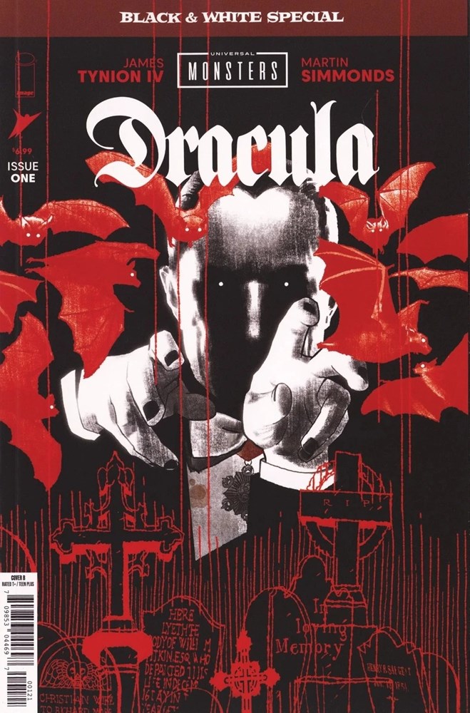 universal monsters dracula black & white special #1B