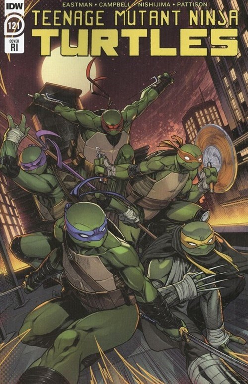 TEENAGE MUTANT NINJA TURTLES #121-RI