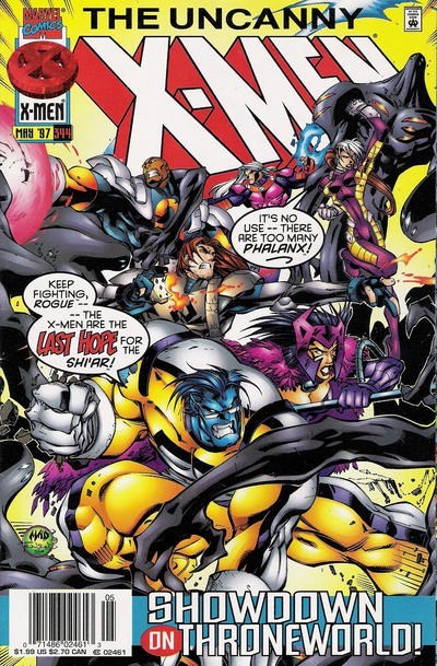 THE UNCANNY X-MEN #344B