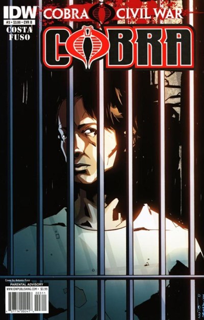 G.I. JOE COBRA: COBRA CIVIL WAR #3B